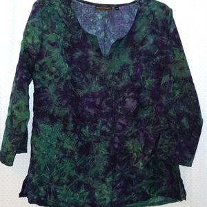 Banana Republic Watercolor Tunic